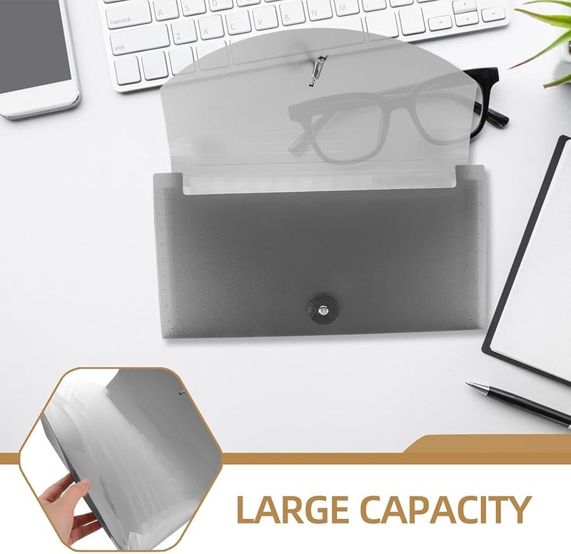 Large Capacity Expanding File Folder Organizer Multi Layer Accordion Document Storage for Office Home - Image 5